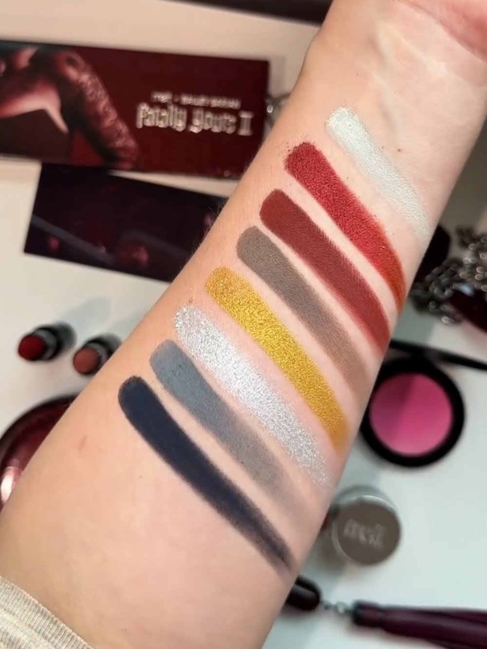 Melt Cosmetics x Bailey Sarian Fatally Yours II Palette- pigmented, sultry, LE - Picture 3 of 5